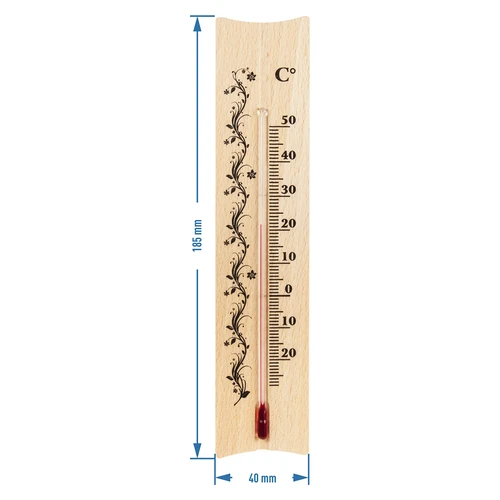 Termómetro de habitación con diseño (-20/50C) 18cm - 2