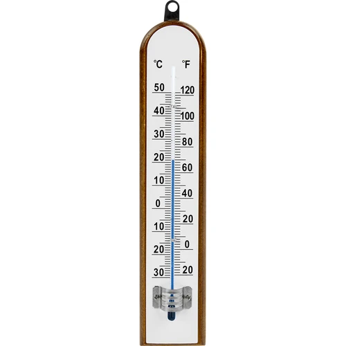 Termómetro de habitación con escala blanca (-30/50C) 20cm  - 1 