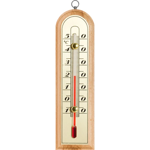 Termómetro de habitación con escala dorada (-10/50C)16cm  - 1 
