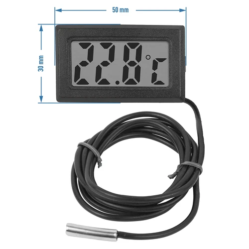 Termómetro electrónico con sonda - 2