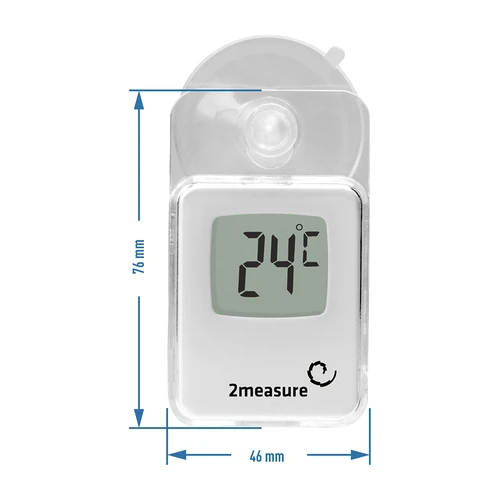 Termómetro electrónico con ventosa (-20/50C) - 3