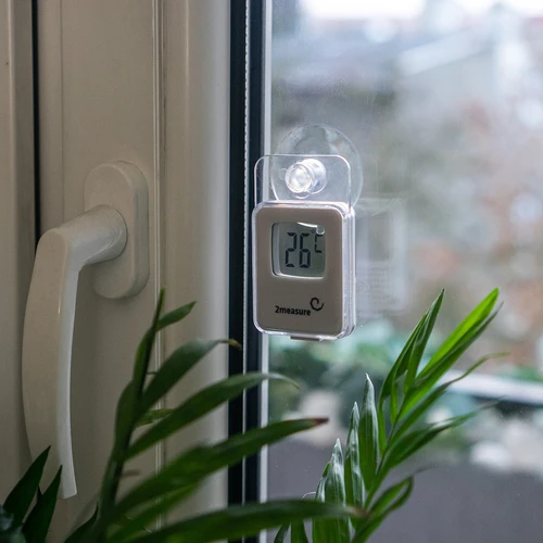 Termómetro electrónico con ventosa (-20 °C a +50 °C) - 5