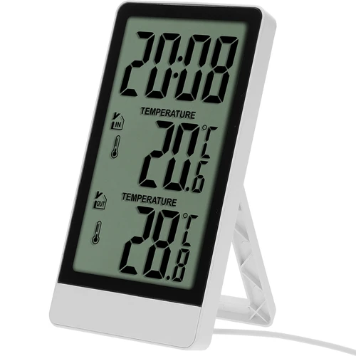 Termómetro electrónico de la marca Soens – con sonda, blanco - 3