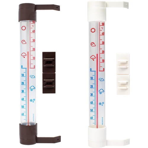 Termómetro ext. con escala transp. (-70/50C)23cm mix  - 1 