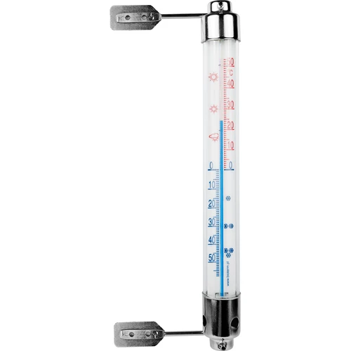 Termómetro exterior con marco de metal (-50/50C) 20cm  - 1 