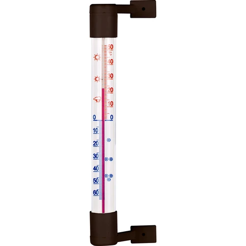 Termómetro exterior marrón (-50/50C) 18cm  - 1 