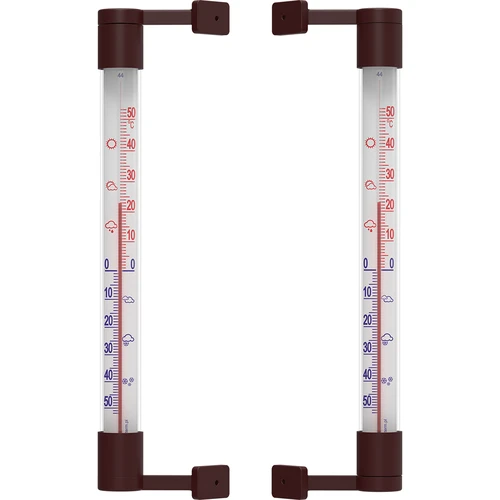 Termómetro exterior marrón (-50/50C) 22cm - 3