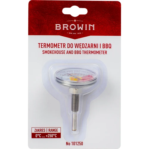 Termómetro para ahumador y BBQ (0/250C) 6,0cm - 6
