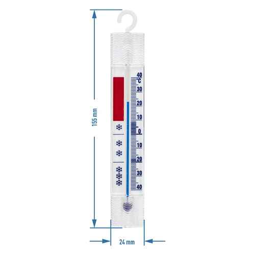 Termómetro para refrigeradores y congeladores (-40/40C) 15cm - 3