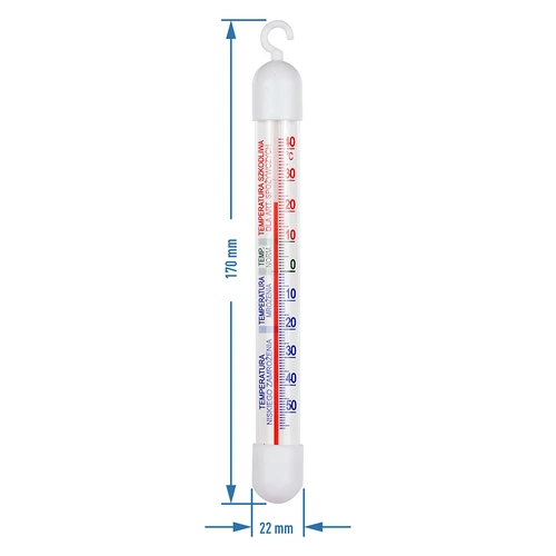 Termómetro para refrigeradores y congeladores (-50/40C) 17cm - 2