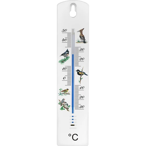 Termómetro univ. con gráfico - pájaros (-30/50C) 20cm  - 1 