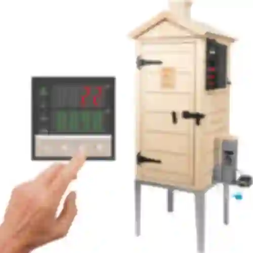Ahumador eléctrico dragON PLYWOOD NATURE 100E