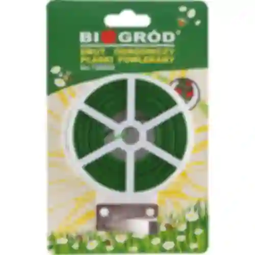 Alambre de jardín plano, recubierto de PVC 50m x 2mm