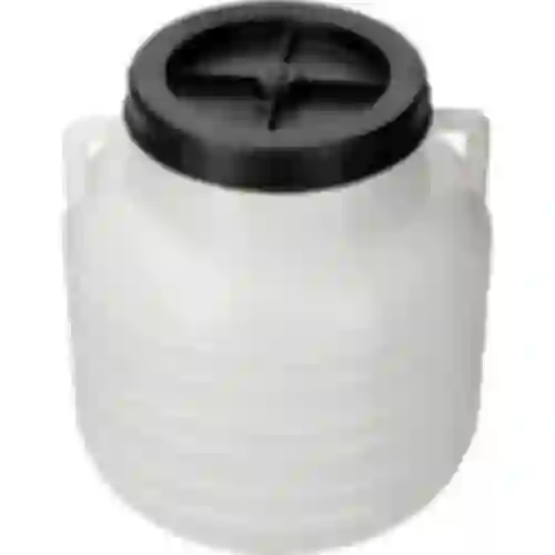 Barril Encurtido - blanco, asas, 10 L