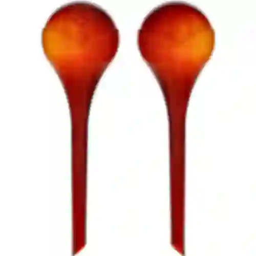 Bolas de riego TRANSPARENTES ÁMBAR 2uds.