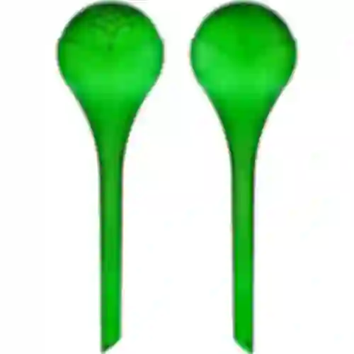 Bolas de riego TRANSPARENTES VERDES 2 uds.