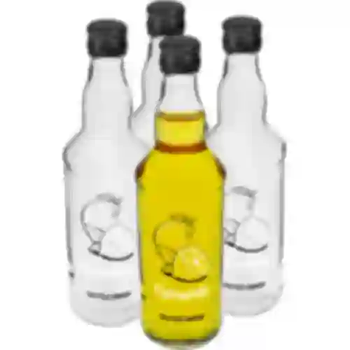Botella 500ml con tapa, impresión Limoncello 4 unidades