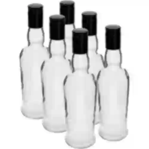 Botella Capitán 500ml con tapa -6uds