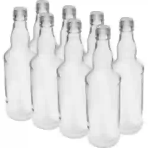Botella de 500ml para vodka - 8 uds.