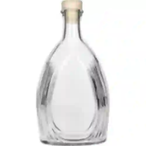 Botella de Banquete 500ml, con corcho sintético