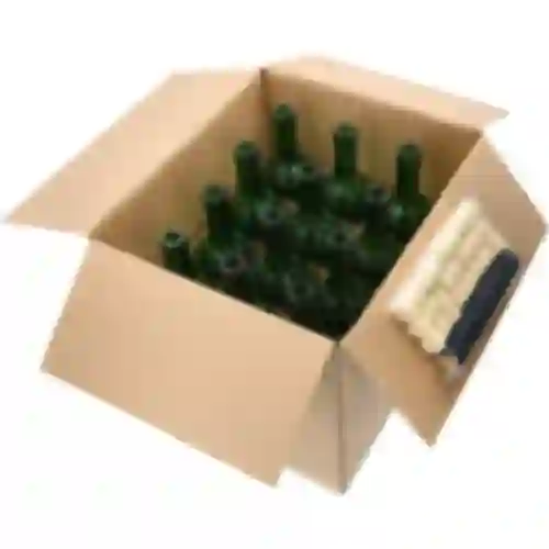Botella de vino 750ml + corcho y cápsula - 12 uds.
