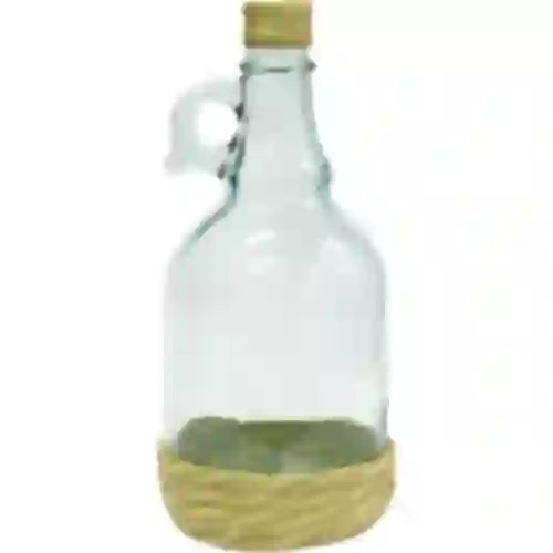 Botella Gallone 1L con malla, con tapa