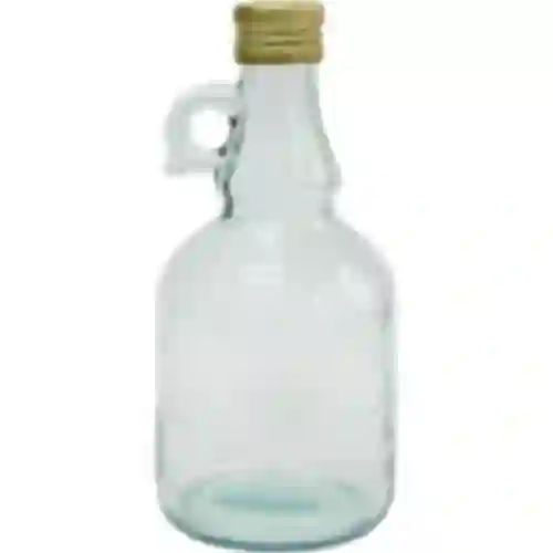 Botella Gallone 500ml sin trenzado, con tapa