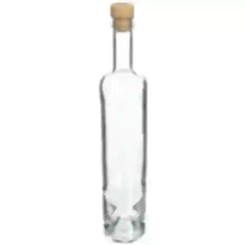 Botella Marina con corcho, blanca 500ml