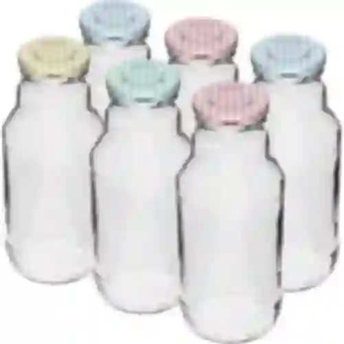 Botella TO para jugo 330ml con tapa fi43 - 6 uds.