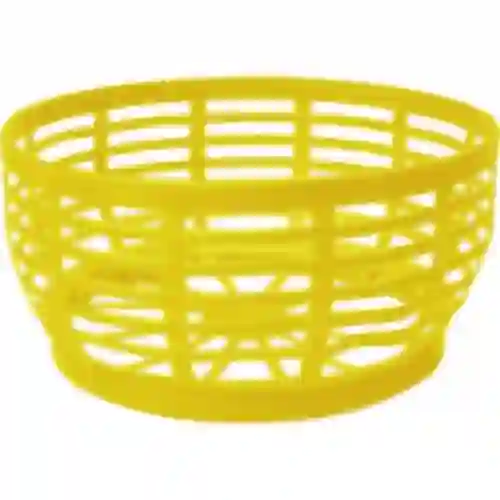 Canasta de plástico para Dam 5L, amarilla