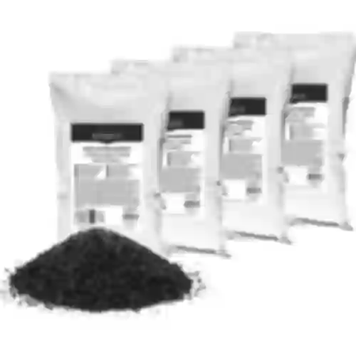 Carbón activado de coco 1 kg x 4 - conjunto