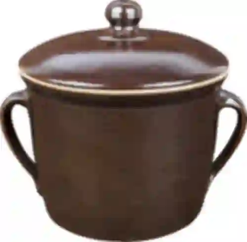 Cerámica - olla 1,8l simple con tapa