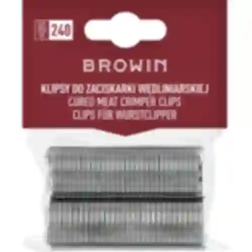 Clips para engarzadora de embutidos - 240 uds.