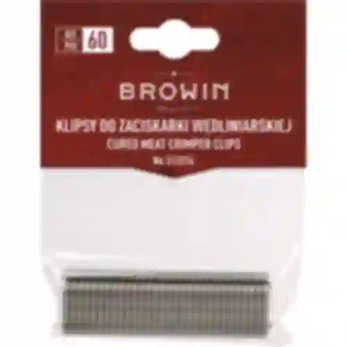 Clips para engarzadora de embutidos - 60 uds
