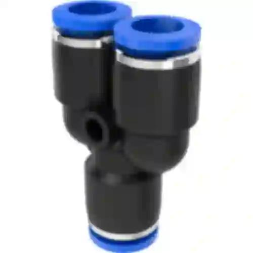 Conector enchufable de 10 mm, tipo Y - 1 pieza