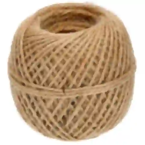 Cordel de yute 1,5 mm/100 m/100 g