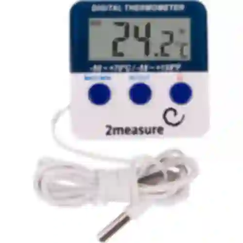 Estación meteorológica – sonda electrónica blanca