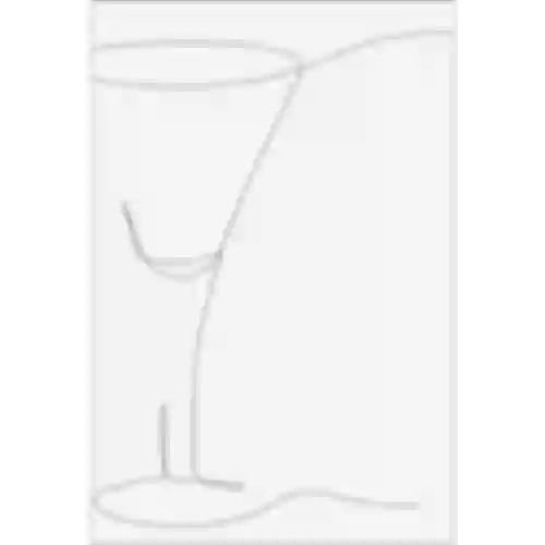 Etiquetas para licor - copa 60/90mm autoadhesivas 20 unidades