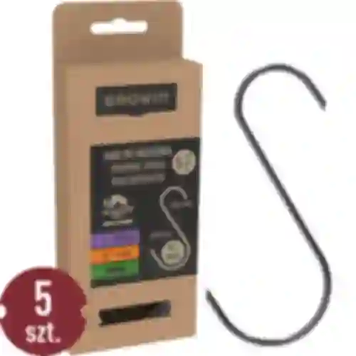 Ganchos para ahumar - S, cortados 45° 4mm x 150mm 5 uds.