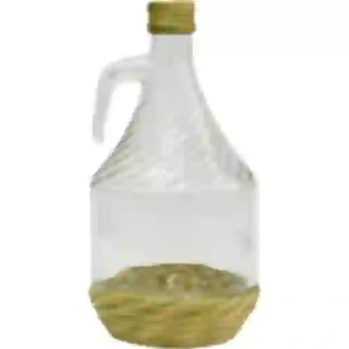 Garrafa Dama 1L con revestimiento, con tapa