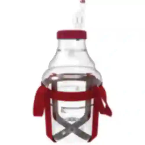 Globo para vino ligero, irrompible, con correas, 10L