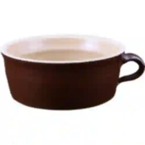 Gres - olla de 500ml para manteca sin tapa