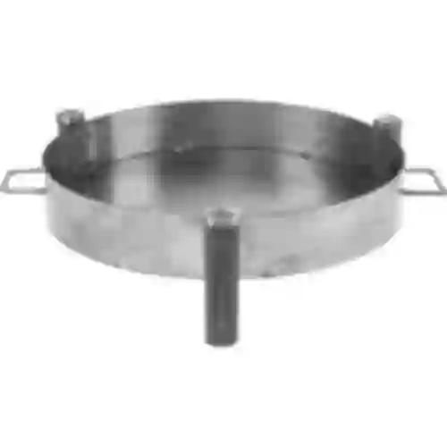 Hogar de jardín ø 60 cm acero crudo