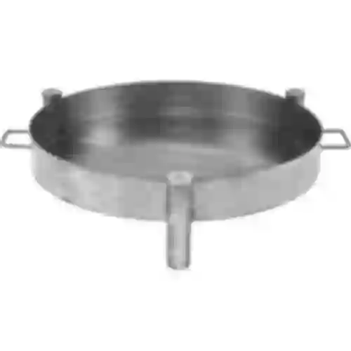 Hogar de jardín ø 70 cm acero crudo