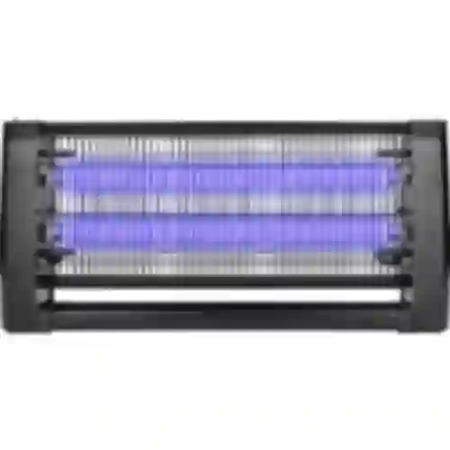 Lámpara insecticida UVA 20 W, negra