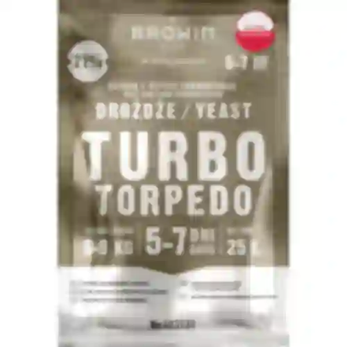 Levadura de destilería Turbo Torpedo 5-7 días 21% 100g