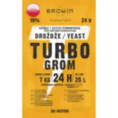 Levadura destiladora Turbo Grom 24h
