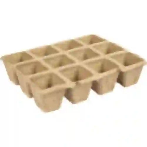 Macetas de papel 4,5x5x4,5 cm, 5 uds.