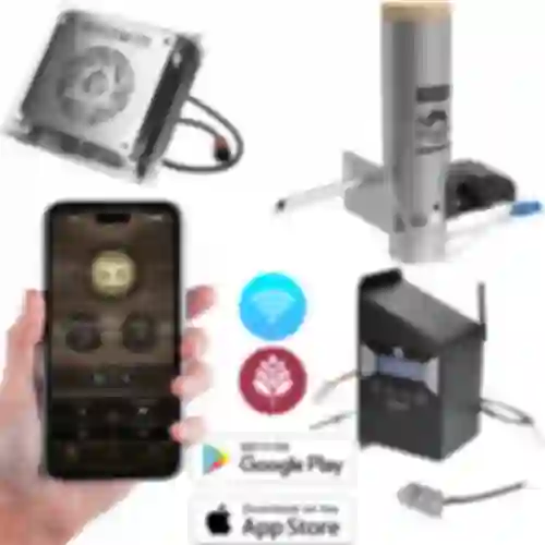 Módulos dragON IQ y generador LONG con cenicero