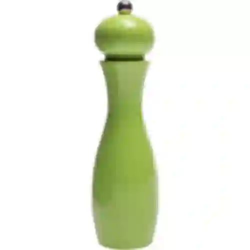 Molinillo manual para pimienta y sal, 18 cm, verde